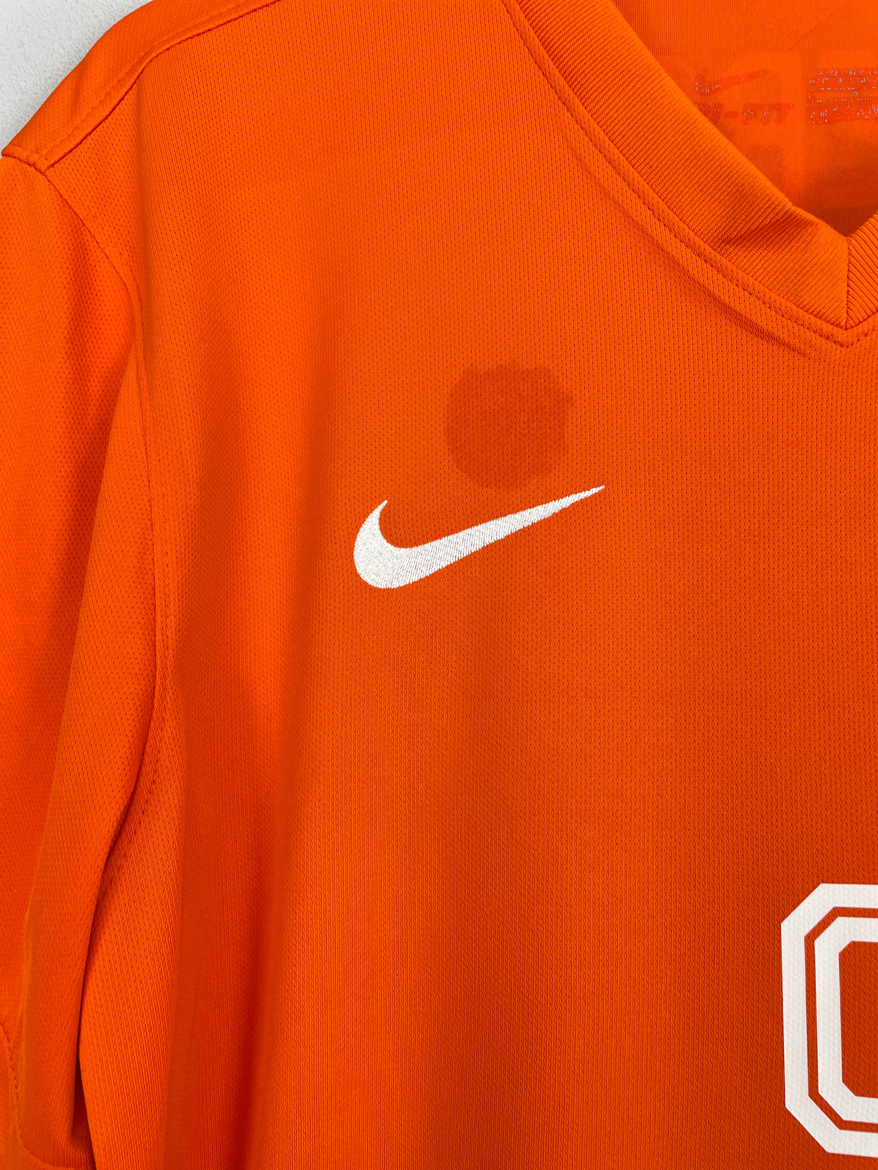Shop 2014/15 NETHERLANDS V.PERSIE #9 HOME SHIRT (L) NIKE, classic football shirts, vintage football shirts & retro soccer jerseys at Cult Kits