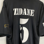 Shop 2002/03 REAL MADRID ZIDANE #5 *CENTENARY* AWAY SHIRT (XL) ADIDAS, classic football shirts, vintage football shirts & retro soccer jerseys at Cult Kits