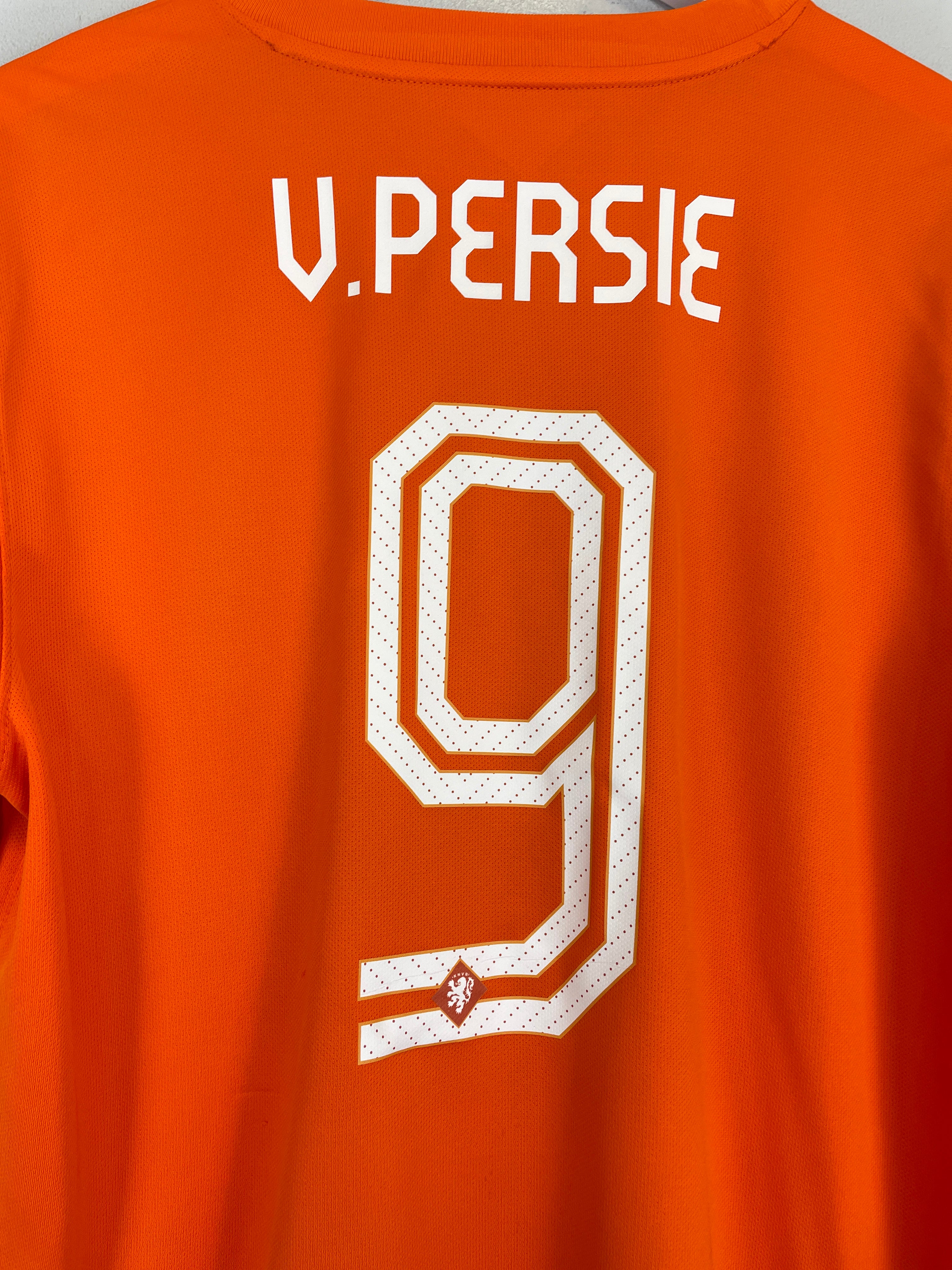 Shop 2014/15 NETHERLANDS V.PERSIE #9 HOME SHIRT (L) NIKE, classic football shirts, vintage football shirts & retro soccer jerseys at Cult Kits