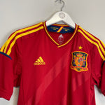 Shop 2011/12 SPAIN HOME SHIRT (S) ADIDAS, classic football shirts, vintage football shirts & retro soccer jerseys at Cult Kits