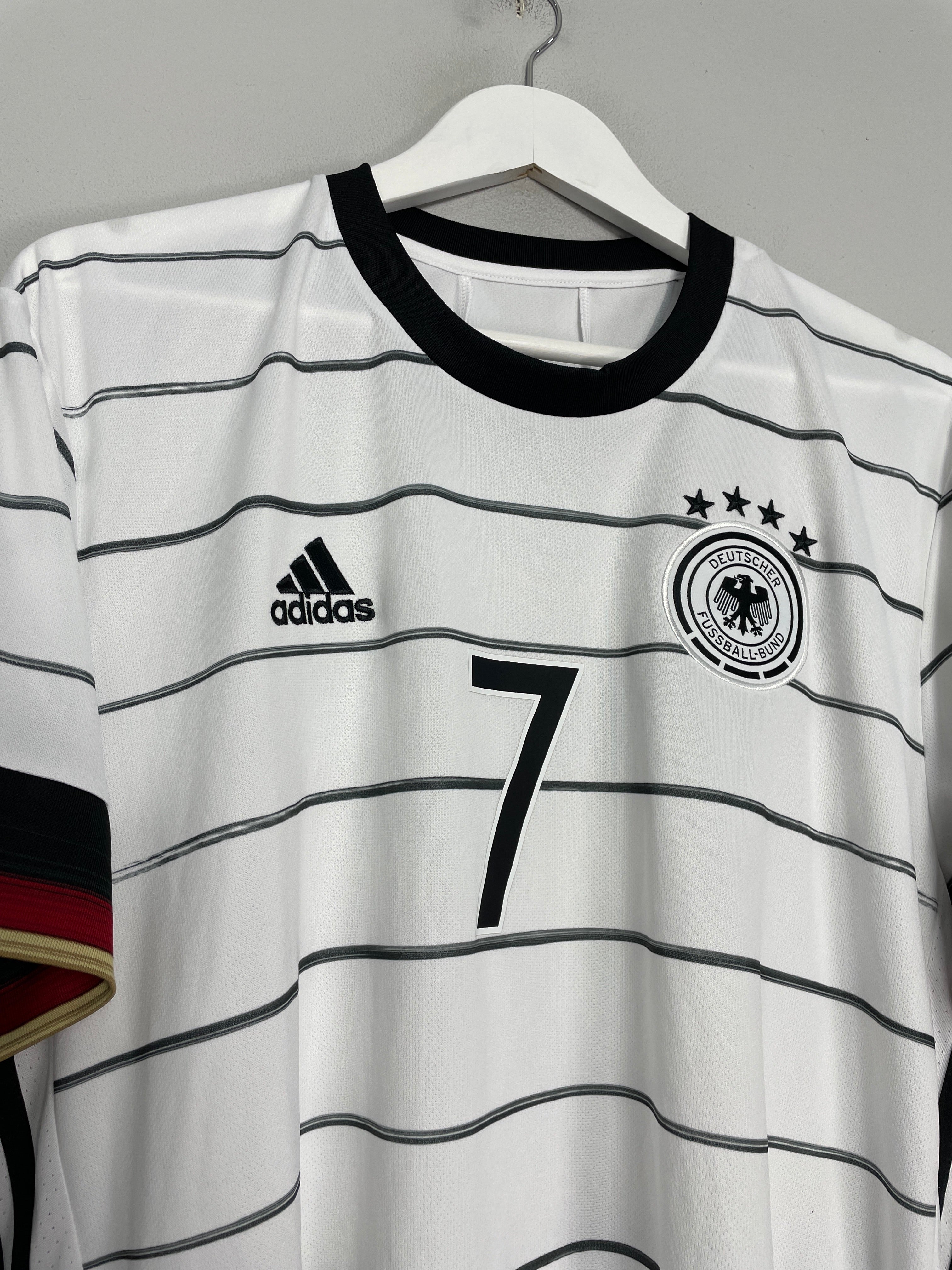 Shop 2020/21 GERMANY HAVERTZ #7 HOME SHIRT (XL) ADIDAS, classic football shirts, vintage football shirts & retro soccer jerseys at Cult Kits