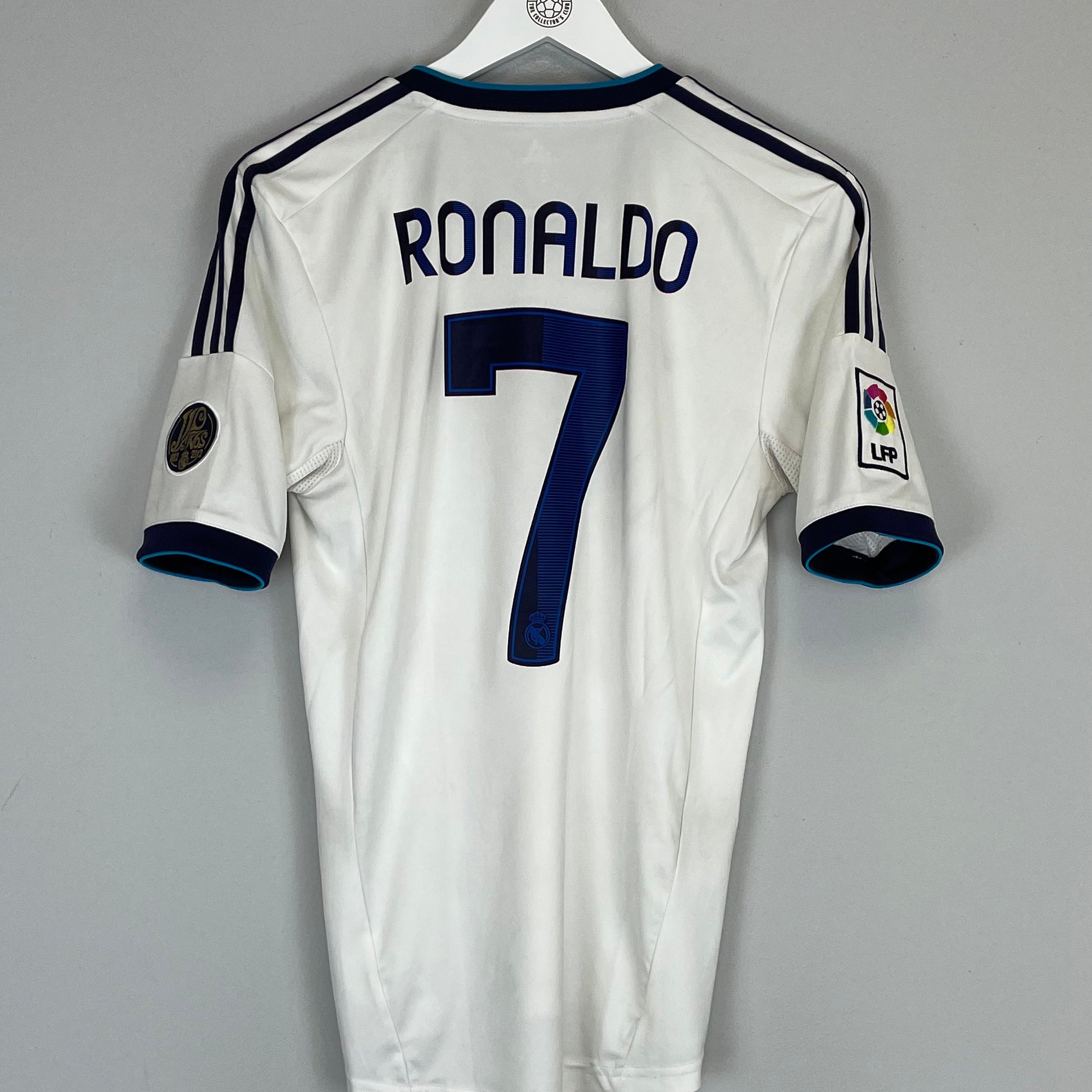 Shop 2012/13 REAL MADRID RONALDO #7 HOME SHIRT (S) ADIDAS, classic football shirts, vintage football shirts & retro soccer jerseys at Cult Kits