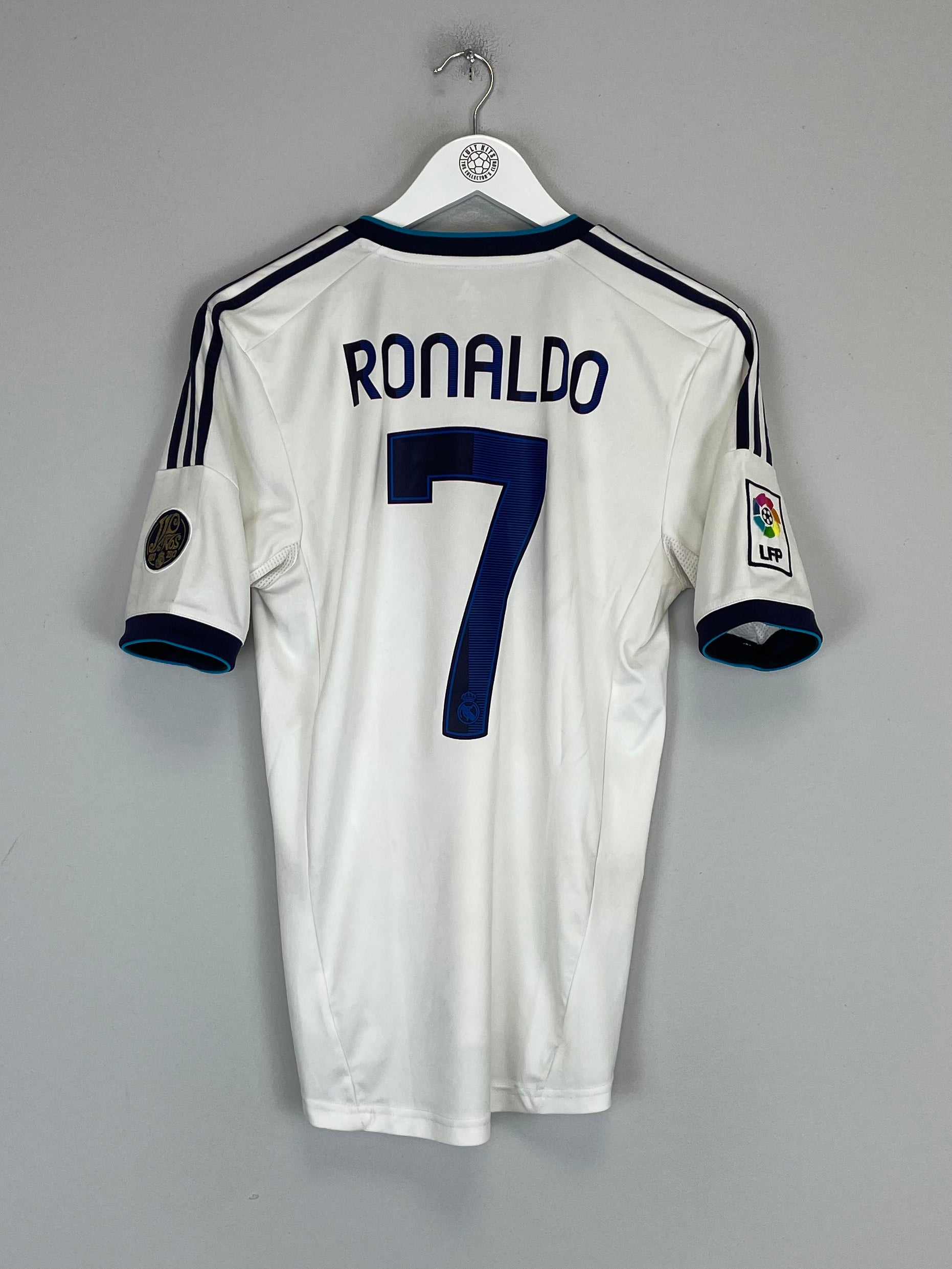 Shop 2012/13 REAL MADRID RONALDO #7 HOME SHIRT (S) ADIDAS, classic football shirts, vintage football shirts & retro soccer jerseys at Cult Kits