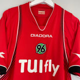 2007/08 HANNOVER 96 HOME SHIRT (L) DIADORA
