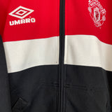 Shop 1999/00 MANCHESTER UNITED TRACK JACKET (L) UMBRO, classic football shirts, vintage football shirts & retro soccer jerseys at Cult Kits