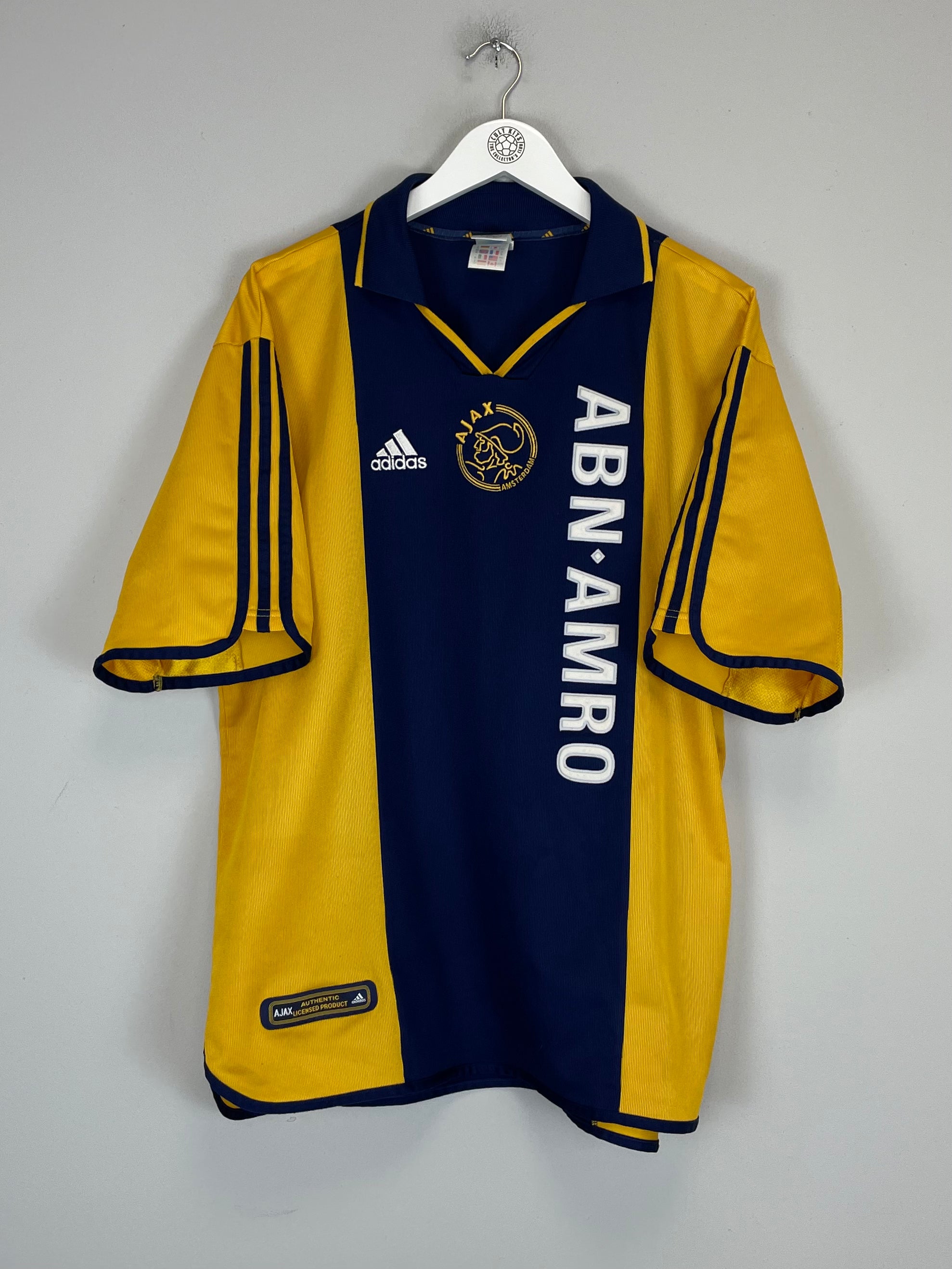 Shop 2000/01 AJAX VAN DER VAART #23 AWAY SHIRT (XL) ADIDAS, classic football shirts, vintage football shirts & retro soccer jerseys at Cult Kits