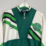 1990/92 CELTIC TRACK JACKET (L) UMBRO