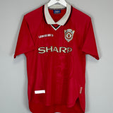 1999/00 MANCHESTER UNITED BECKHAM #7 C/L SHIRT (S) UMBRO