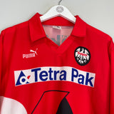 1993/94 EINTRACHT FRANKFURT *SIGNED* L/S HOME SHIRT (XL) PUMA