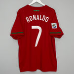 Shop 2010/11 PORTUGAL RONALDO #7 HOME SHIRT (XL) NIKE, classic football shirts, vintage football shirts & retro soccer jerseys at Cult Kits