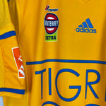 Shop 2014/15 TIGRES L.LOBOS #16 *BNWT* HOME SHIRT (L) ADIDAS, classic football shirts, vintage football shirts & retro soccer jerseys at Cult Kits