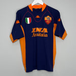 Shop 2001/02 ROMA BATISTUTA #20 THIRD SHIRT (XL) KAPPA, classic football shirts, vintage football shirts & retro soccer jerseys at Cult Kits
