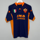 Shop 2001/02 ROMA BATISTUTA #20 THIRD SHIRT (XL) KAPPA, classic football shirts, vintage football shirts & retro soccer jerseys at Cult Kits