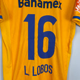 Shop 2014/15 TIGRES L.LOBOS #16 *BNWT* HOME SHIRT (L) ADIDAS, classic football shirts, vintage football shirts & retro soccer jerseys at Cult Kits