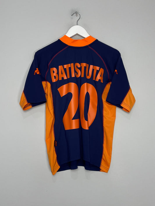 2001/02 ROMA BATISTUTA #9 THIRD SHIRT (XL) KAPPA