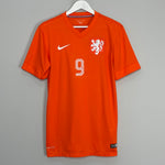 Shop 2014/15 NETHERLANDS V.PERSIE #9 HOME SHIRT (S) NIKE, classic football shirts, vintage football shirts & retro soccer jerseys at Cult Kits