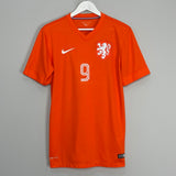 Shop 2014/15 NETHERLANDS V.PERSIE #9 HOME SHIRT (S) NIKE, classic football shirts, vintage football shirts & retro soccer jerseys at Cult Kits