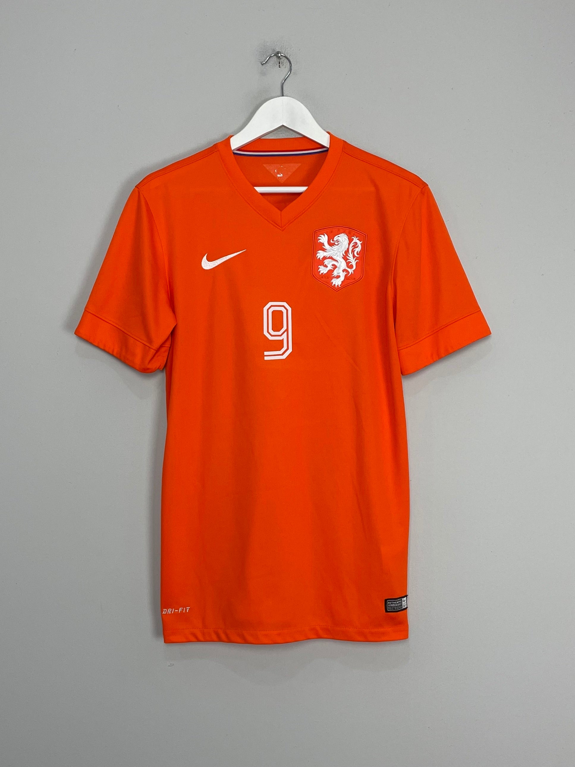 Shop 2014/15 NETHERLANDS V.PERSIE #9 HOME SHIRT (S) NIKE, classic football shirts, vintage football shirts & retro soccer jerseys at Cult Kits