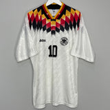 Shop 1994/96 GERMANY MATTHAUS #10 HOME SHIRT (XL) ADIDAS, classic football shirts, vintage football shirts & retro soccer jerseys at Cult Kits
