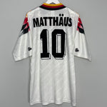 Shop 1994/96 GERMANY MATTHAUS #10 HOME SHIRT (XL) ADIDAS, classic football shirts, vintage football shirts & retro soccer jerseys at Cult Kits
