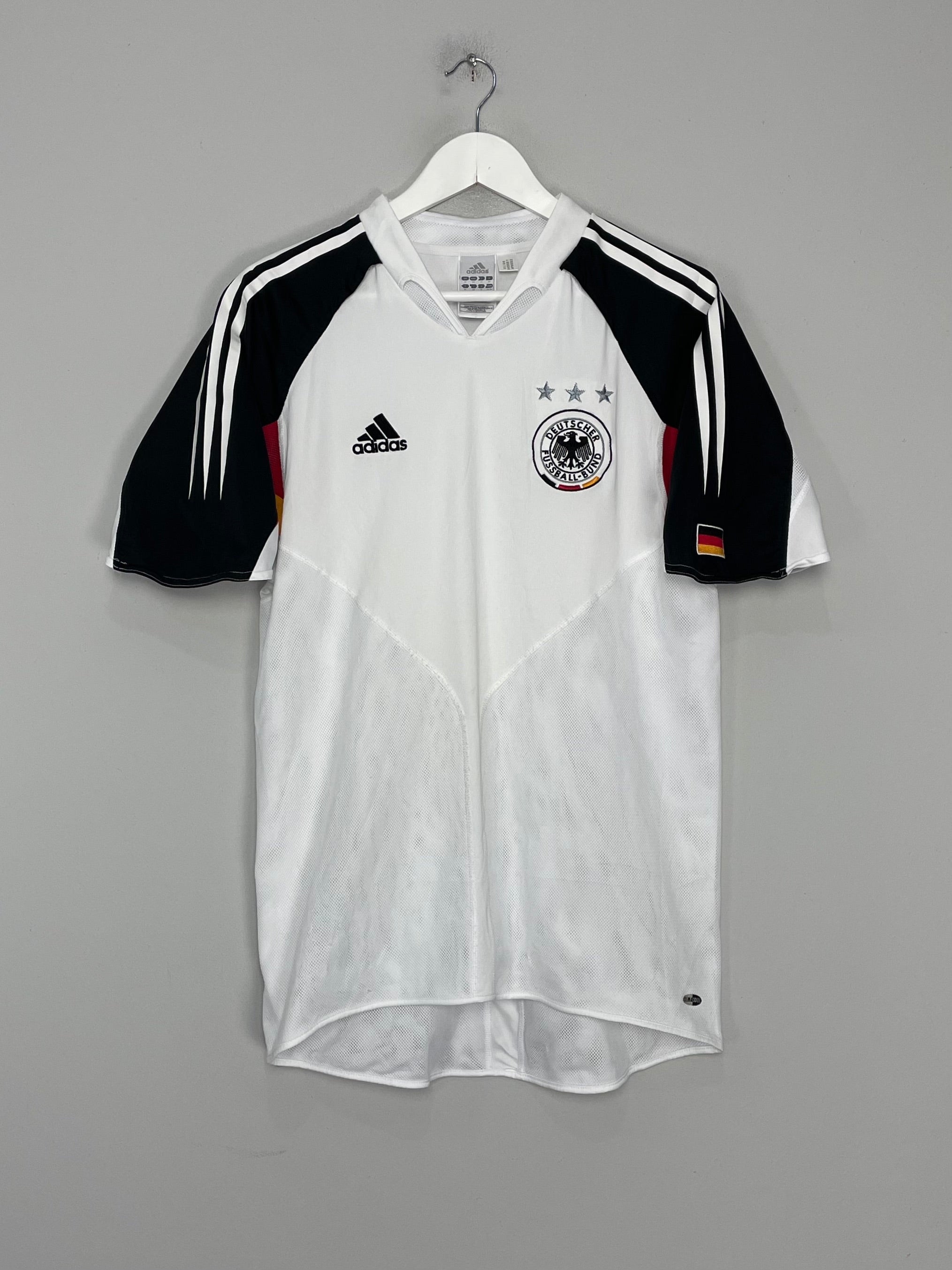 Shop 2004/05 GERMANY HOME SHIRT (M) ADIDAS, classic football shirts, vintage football shirts & retro soccer jerseys at Cult Kits