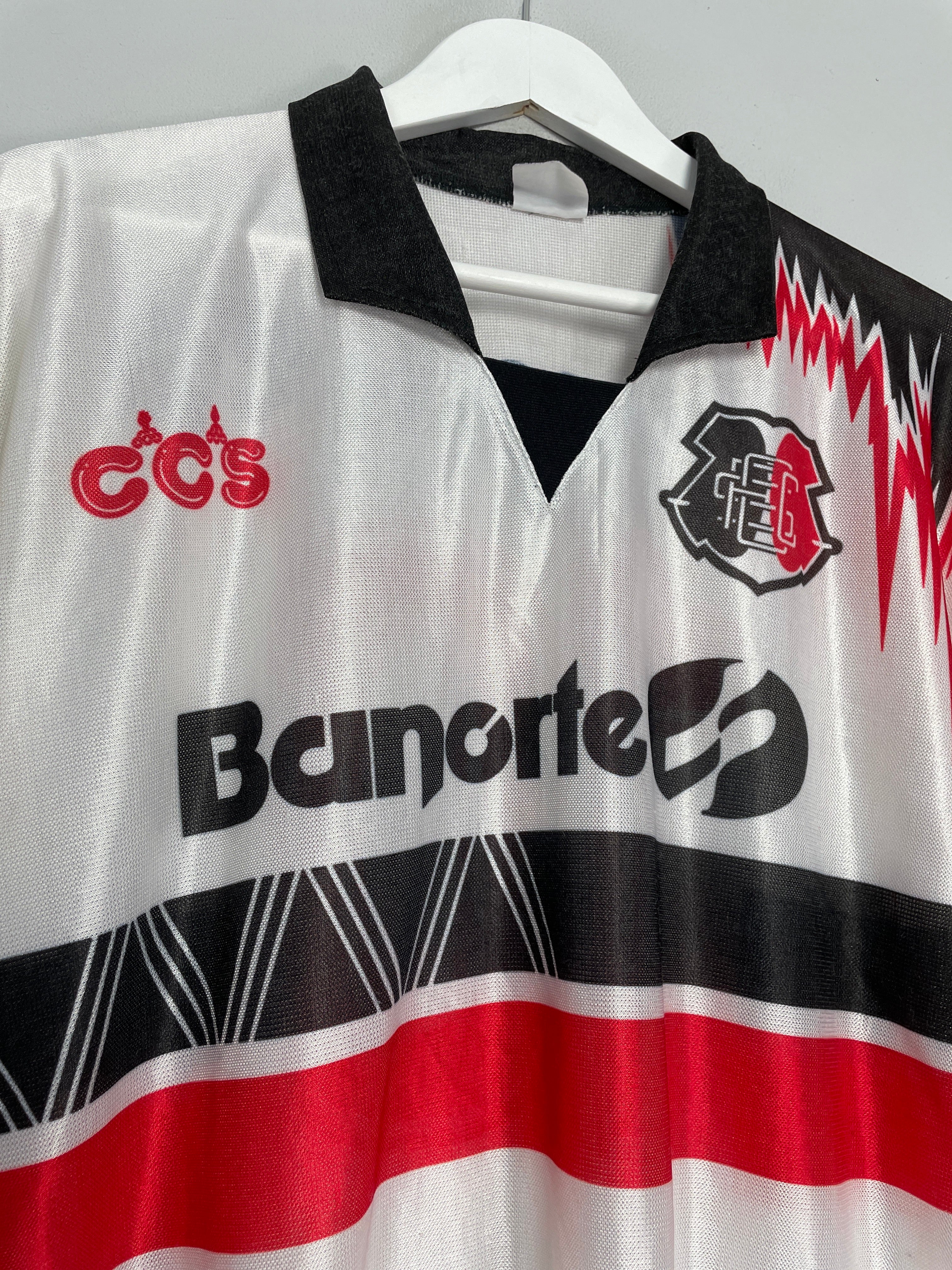 Shop 1993 SANTA CRUZ #10 AWAY SHIRT (L) CCS, classic football shirts, vintage football shirts & retro soccer jerseys at Cult Kits
