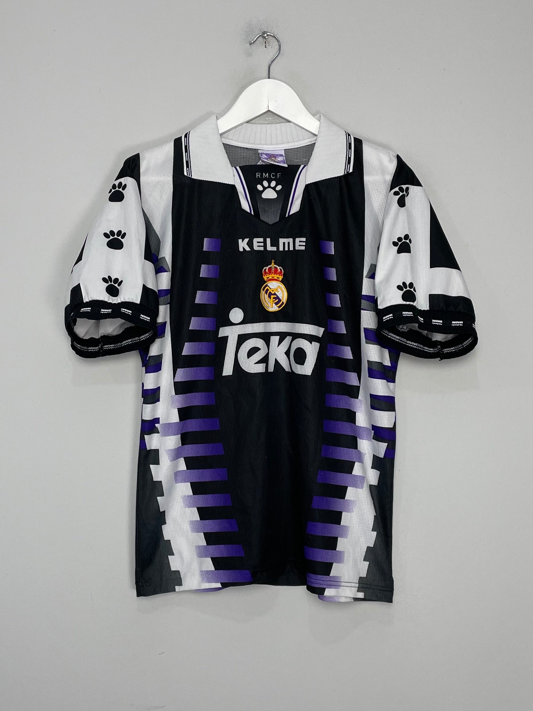 Shop 1997/98 REAL MADRID THIRD SHIRT (S) KELME, classic football shirts, vintage football shirts & retro soccer jerseys at Cult Kits