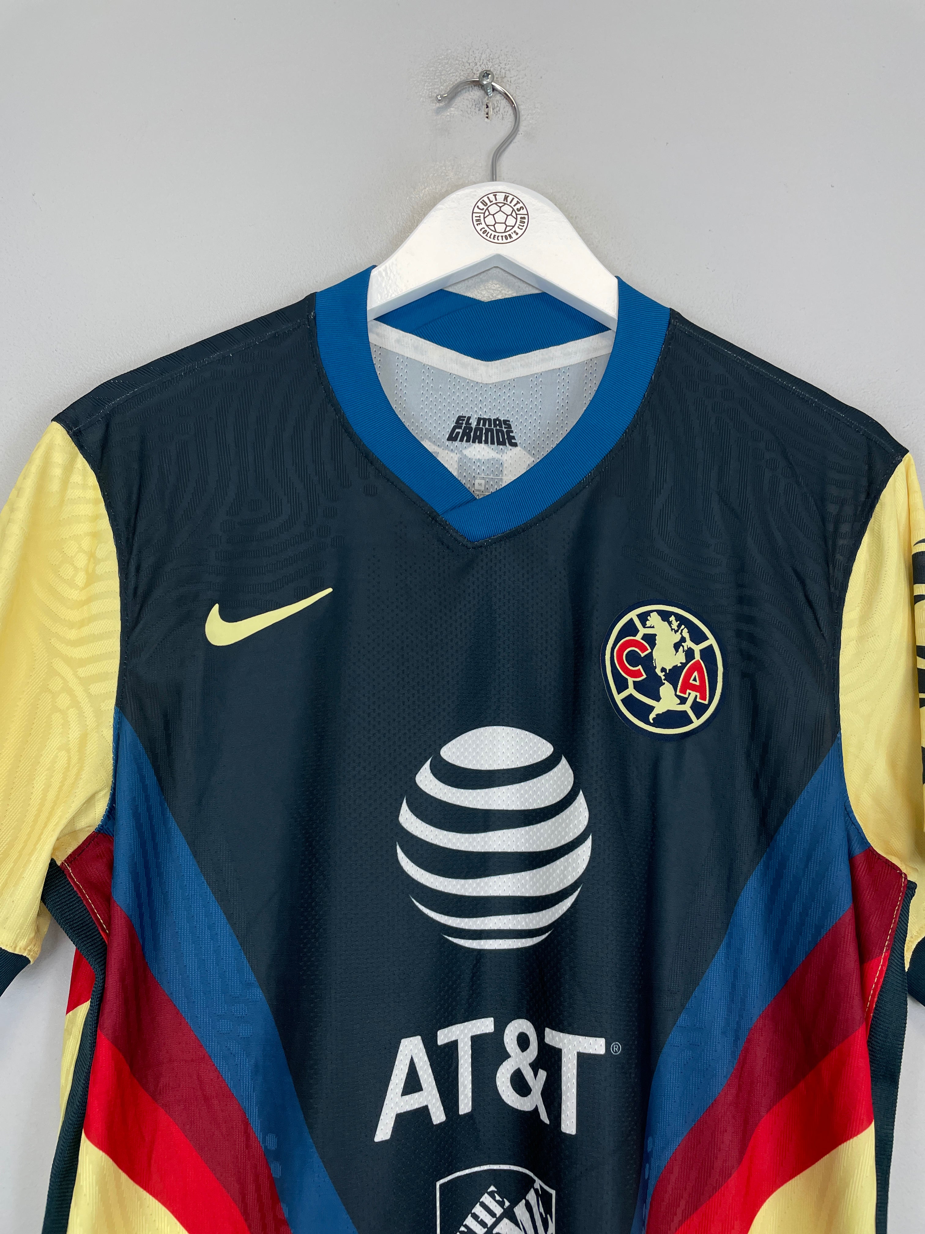 Shop 2020/21 CLUB AMERICA *AUTHENTIC* HOME SHIRT (M) NIKE, classic football shirts, vintage football shirts & retro soccer jerseys at Cult Kits