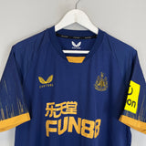 Shop 2022/23 NEWCASTLE UNITED SCHAR #5 AWAY SHIRT (XL) CASTORE, classic football shirts, vintage football shirts & retro soccer jerseys at Cult Kits