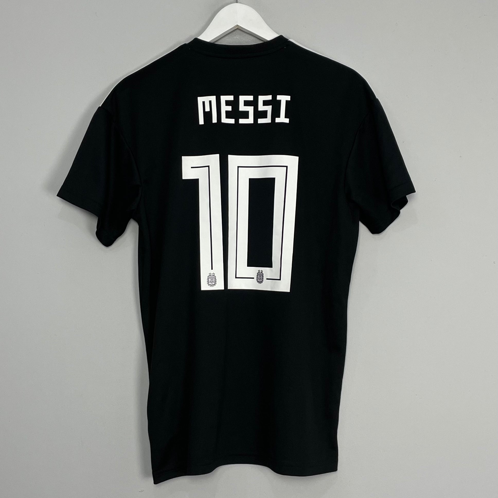 Shop 2018/19 ARGENTINA MESSI #10 AWAY SHIRT (L) ADIDAS, classic football shirts, vintage football shirts & retro soccer jerseys at Cult Kits