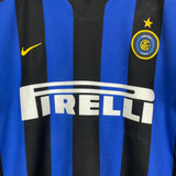 2002/03 INTER MILAN BATISTUTA #19 HOME SHIRT (M) NIKE