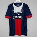 Shop 2013/14 PSG IBRAHIMOVIC #10 HOME SHIRT (L) NIKE, classic football shirts, vintage football shirts & retro soccer jerseys at Cult Kits