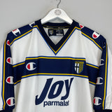 2001/02 PARMA NAKATA #10 AWAY SHIRT (XL) CHAMPION