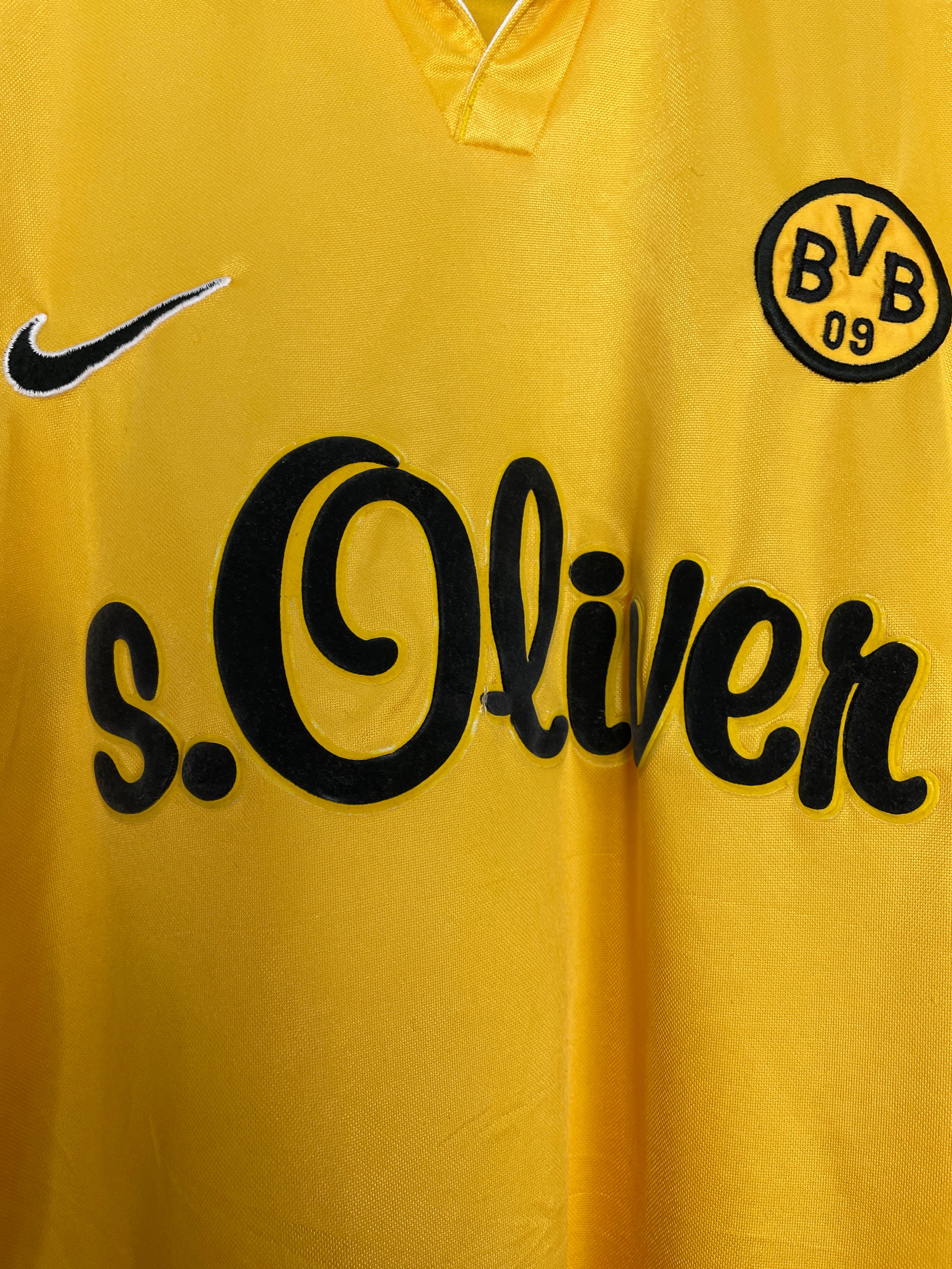 Shop 1998/00 DORTMUND HOME SHIRT (L) NIKE, classic football shirts, vintage football shirts & retro soccer jerseys at Cult Kits