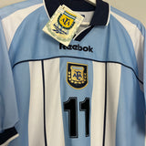 2000/01 ARGENTINA VERON #11 *BNWT* HOME SHIRT (XL) ADIDAS