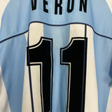 2000/01 ARGENTINA VERON #11 *BNWT* HOME SHIRT (XL) ADIDAS