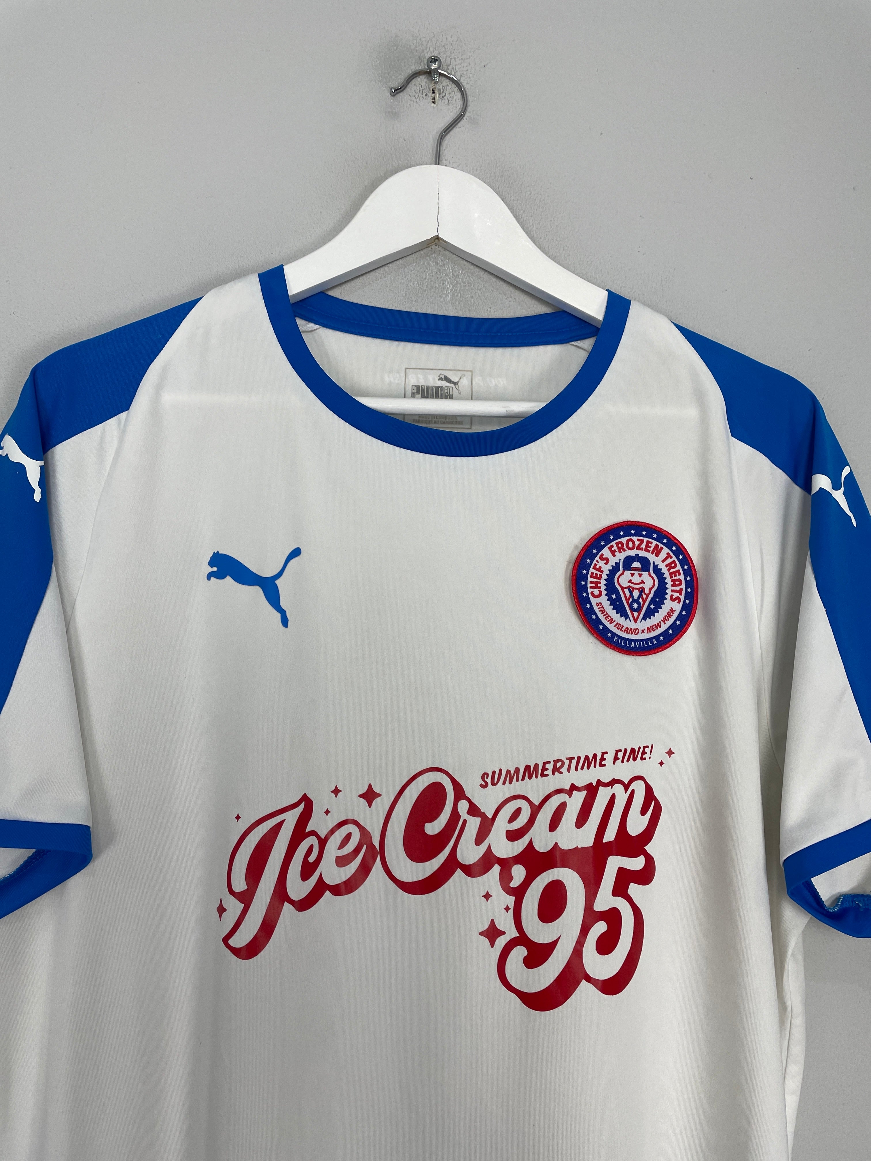 Shop 2019 KILLA VILLA X PUMA ICE CREAM SHIRT (L) PUMA, classic football shirts, vintage football shirts & retro soccer jerseys at Cult Kits