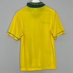 Shop 1993/94 BRAZIL HOME SHIRT (M) UMBRO, classic football shirts, vintage football shirts & retro soccer jerseys at Cult Kits