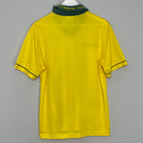 Shop 1993/94 BRAZIL HOME SHIRT (M) UMBRO, classic football shirts, vintage football shirts & retro soccer jerseys at Cult Kits