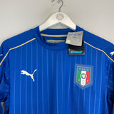 2016/17 ITALY *PLAYER ISSUE* BNWT L/S HOME SHIRT (XL) PUMA