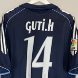 Shop 2005/06 REAL MADRID GUTI #14 AWAY SHIRT (L) ADIDAS, classic football shirts, vintage football shirts & retro soccer jerseys at Cult Kits