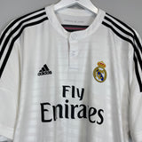 2014/15 REAL MADRID RONALDO #7 HOME SHIRT (XL) ADIDAS