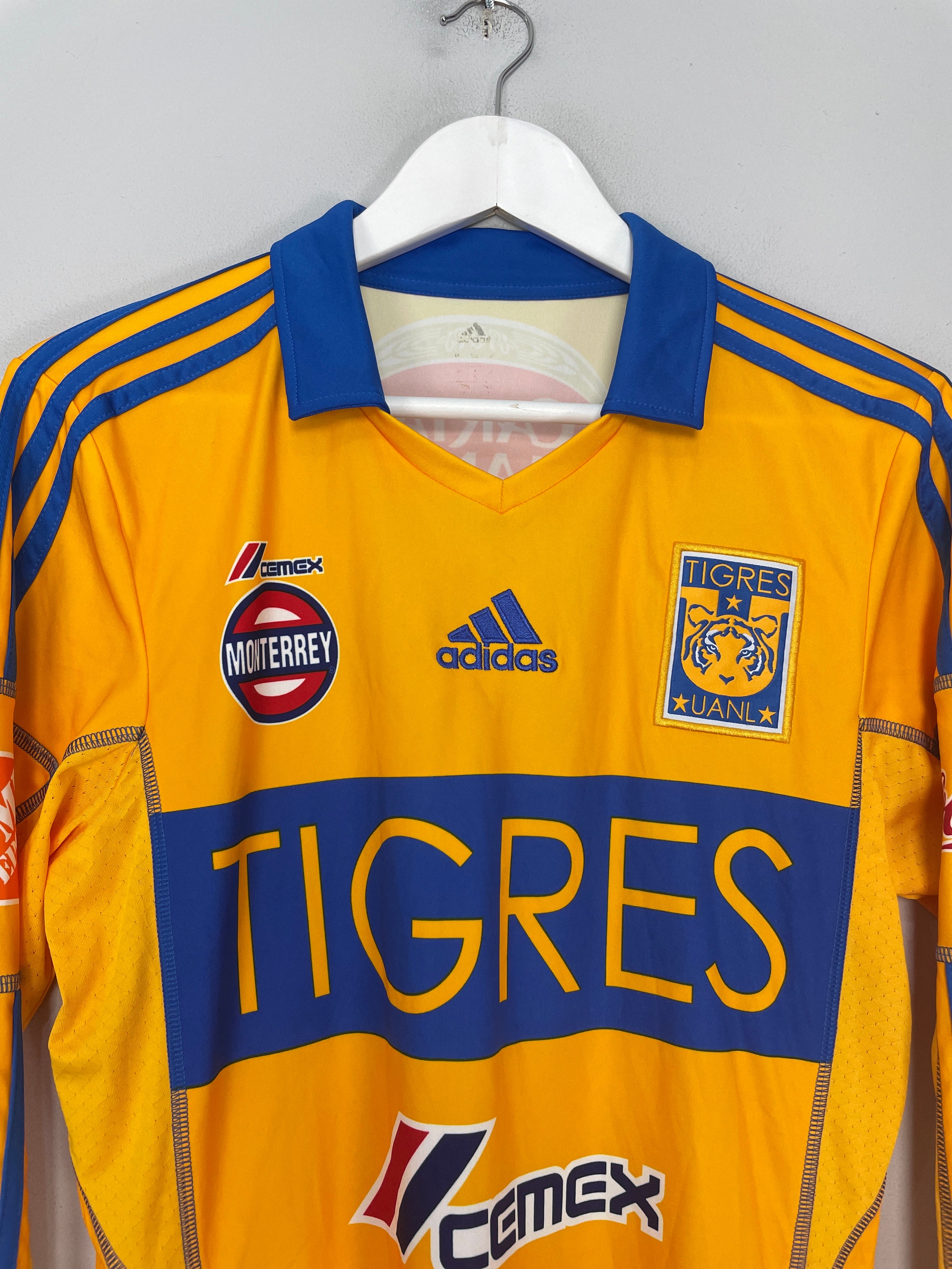 Shop 2013/14 TIGRES *BNWT* L/S HOME SHIRT (S) ADIDAS, classic football shirts, vintage football shirts & retro soccer jerseys at Cult Kits