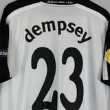 Shop 2009/10 FULHAM DEMPSEY #23 E/L HOME SHIRT (L) NIKE, classic football shirts, vintage football shirts & retro soccer jerseys at Cult Kits