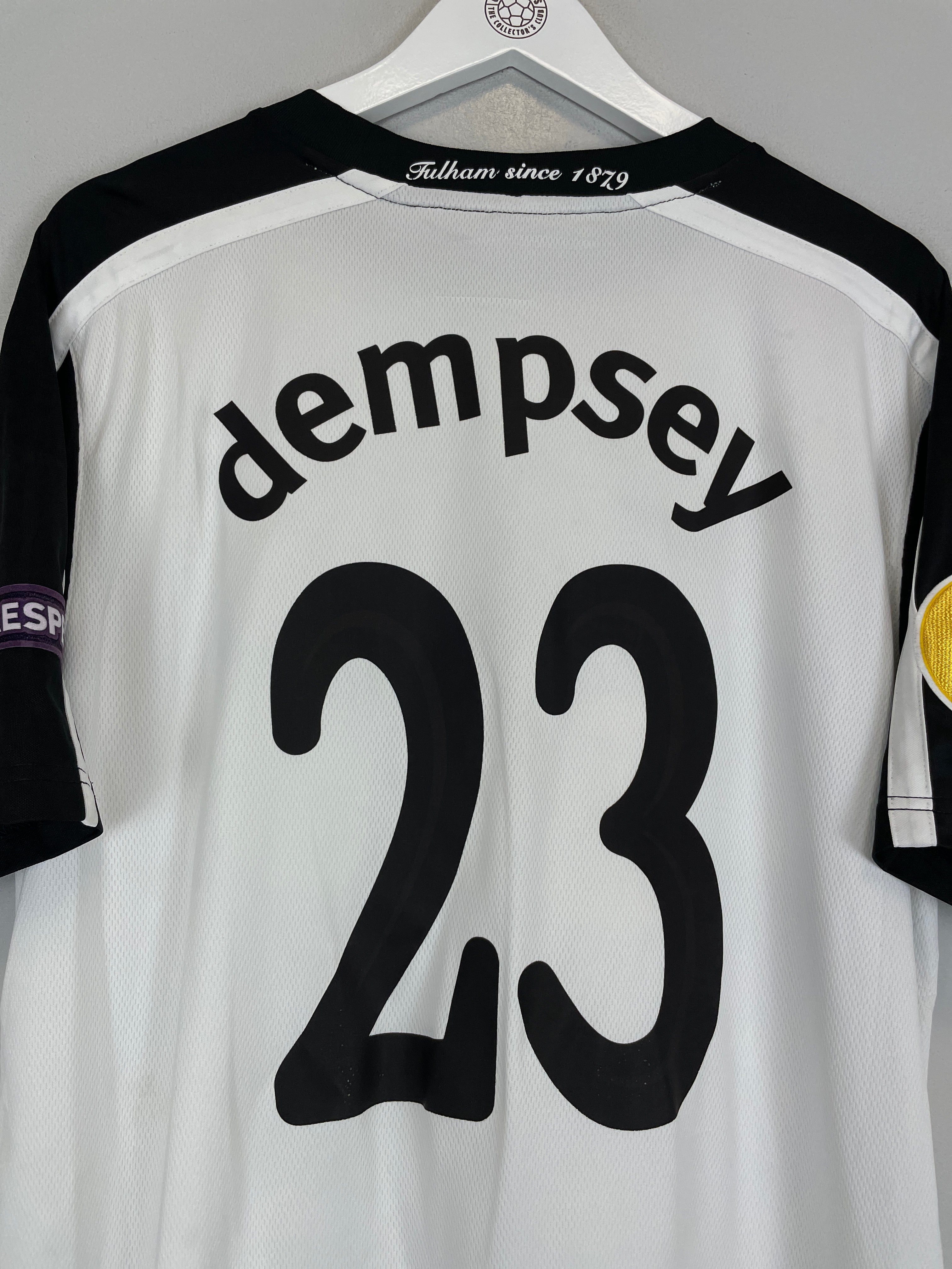Shop 2009/10 FULHAM DEMPSEY #23 E/L HOME SHIRT (L) NIKE, classic football shirts, vintage football shirts & retro soccer jerseys at Cult Kits
