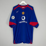 2005/06 MANCHESTER UNITED V.NISTELROOY #10 C/L AWAY SHIRT (XXXL) NIKE