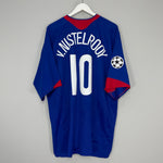 2005/06 MANCHESTER UNITED V.NISTELROOY #10 CL AWAY SHIRT (XL) NIKE