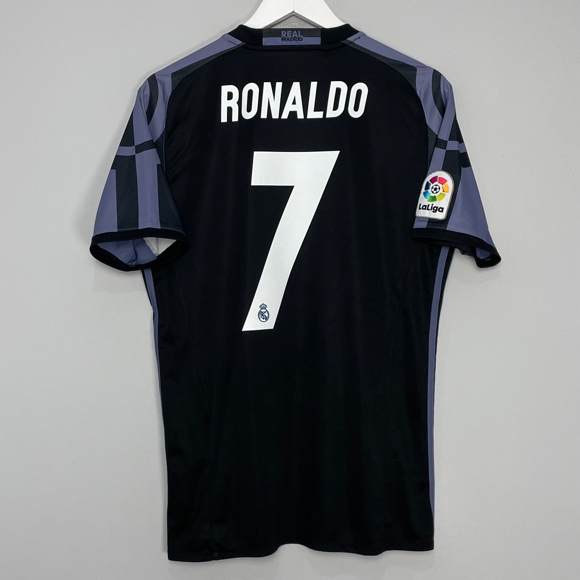 Shop 2016/17 REAL MADRID RONALDO #7 THIRD SHIRT (M) ADIDAS, classic football shirts, vintage football shirts & retro soccer jerseys at Cult Kits