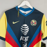 Shop 2020/21 CLUB AMERICA *BNWT* HOME SHIRT (M) NIKE, classic football shirts, vintage football shirts & retro soccer jerseys at Cult Kits