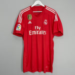 Shop 2017/18 REAL MADRID NAVAS #1 GK SHIRT (XL) ADIDAS, classic football shirts, vintage football shirts & retro soccer jerseys at Cult Kits